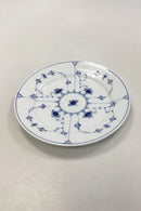 Royal Copenhagen Blauer geriffelter Mittagsteller Nr. 622