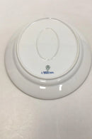 Royal Copenhagen Blaue geriffelte ovale Schale Nr. 633