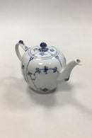 Royal Copenhagen Blaue kannelierte Teekanne Nr. 259/142