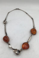 Eiler & Marløe 纯银琥珀项链