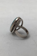 Niels Erik von Sterling Silber Ring mit Türkis Ring