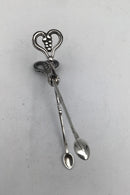 Georg Jensen Sterling Sølv Ornamental Sukkertang No. 174