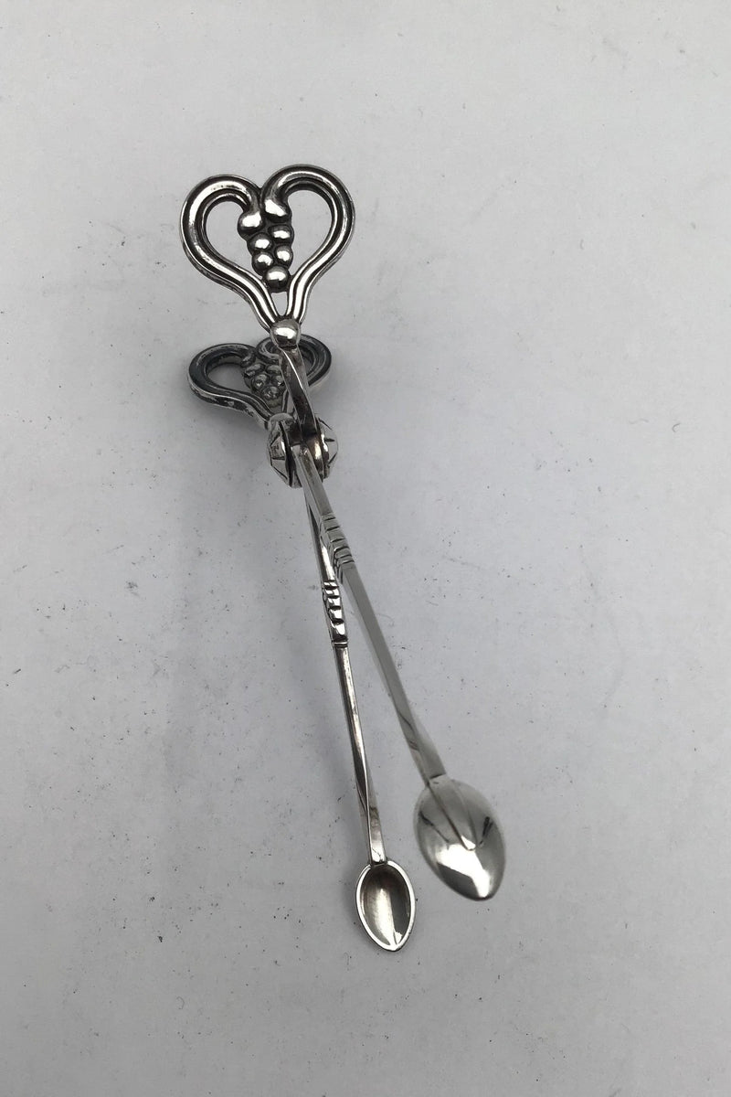 Georg Jensen Sterling Sølv Ornamental Sukkertang No. 174
