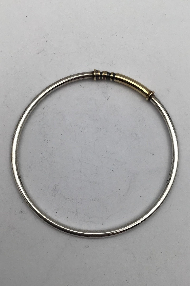 Georg Jensen / Hans Hansen Sterling Sølv / Guld Armring