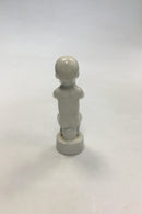 Bing & Grøndahl Blanc de Chine figur "Ikke tale " No 2498