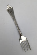Cohr Silver Antique Cake Fork
