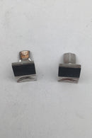 Lapponia Sterling Sølv / Ibenholt Manchetknapper Björn Weckström