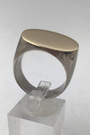 Hans Hansen Sterling Sølv / Guld Herrering