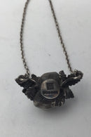 Royal Copenhagen Porcelæn / Sterling Sølv Vedhæng