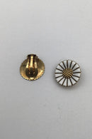 Volmer Bahner Sterling Sølv Marguerit Øreclips