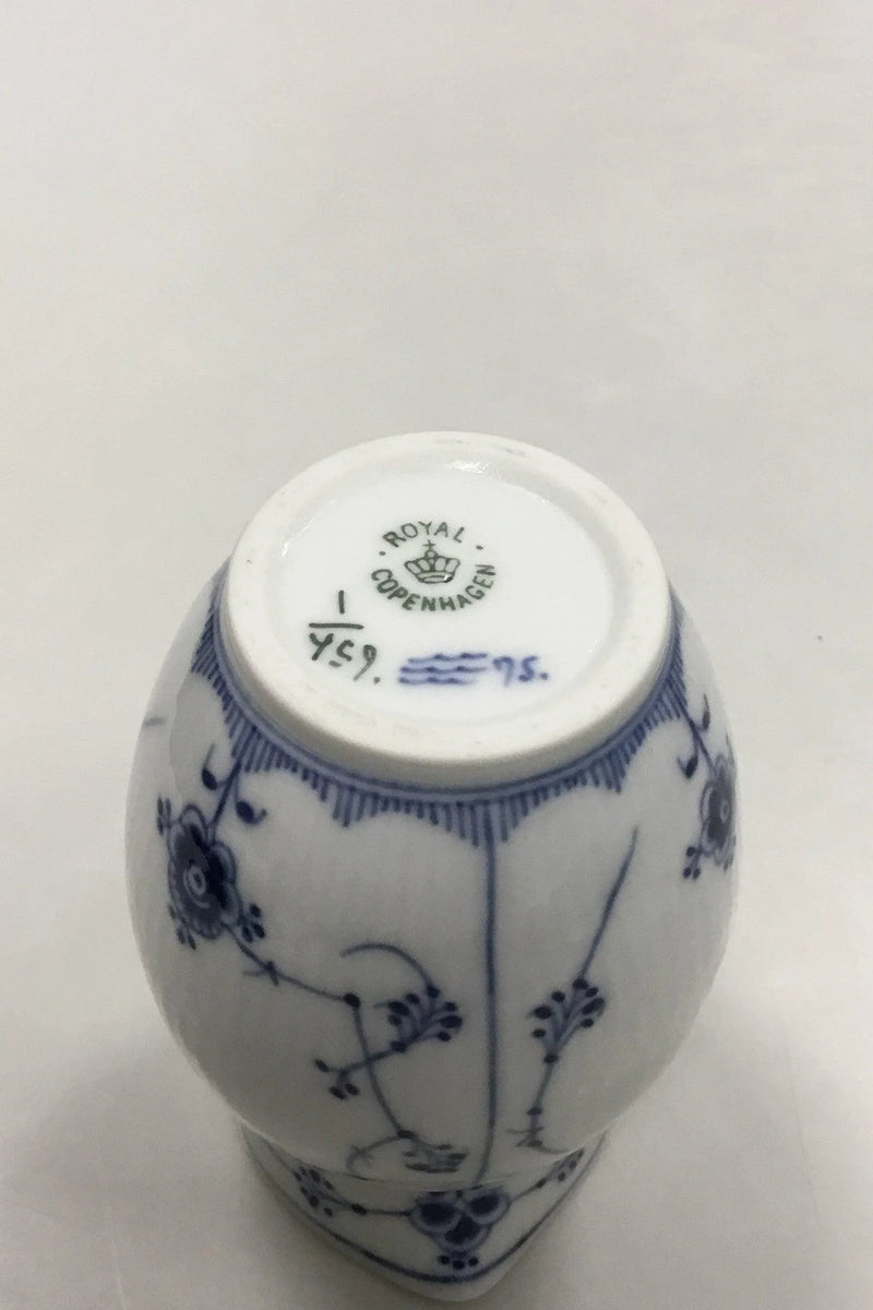 Royal Copenhagen Musselmalet Riflet Stor Flødekande No. 459