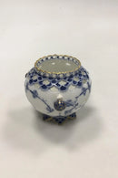 Royal Copenhagen Musselmalet Helblonde med guldkant Lille Vase No 1043