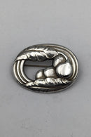 ジョージ・ジェンセン＆ヴェンデル スターリングシルバー・ブローチ No.18