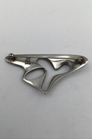 Georg Jensen Sterling Sølv Broche No. 325 Henning Koppel