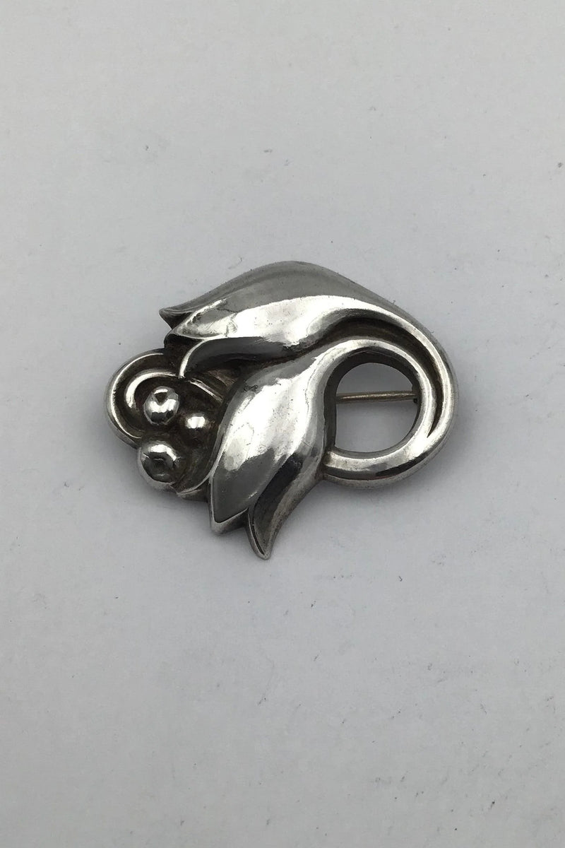 Georg Jensen Sterling Sølv Broche No 100A (1915-1930)