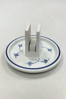 ビング＆グロンダール ブルー／モスリンホテルマッチボックスホルダー