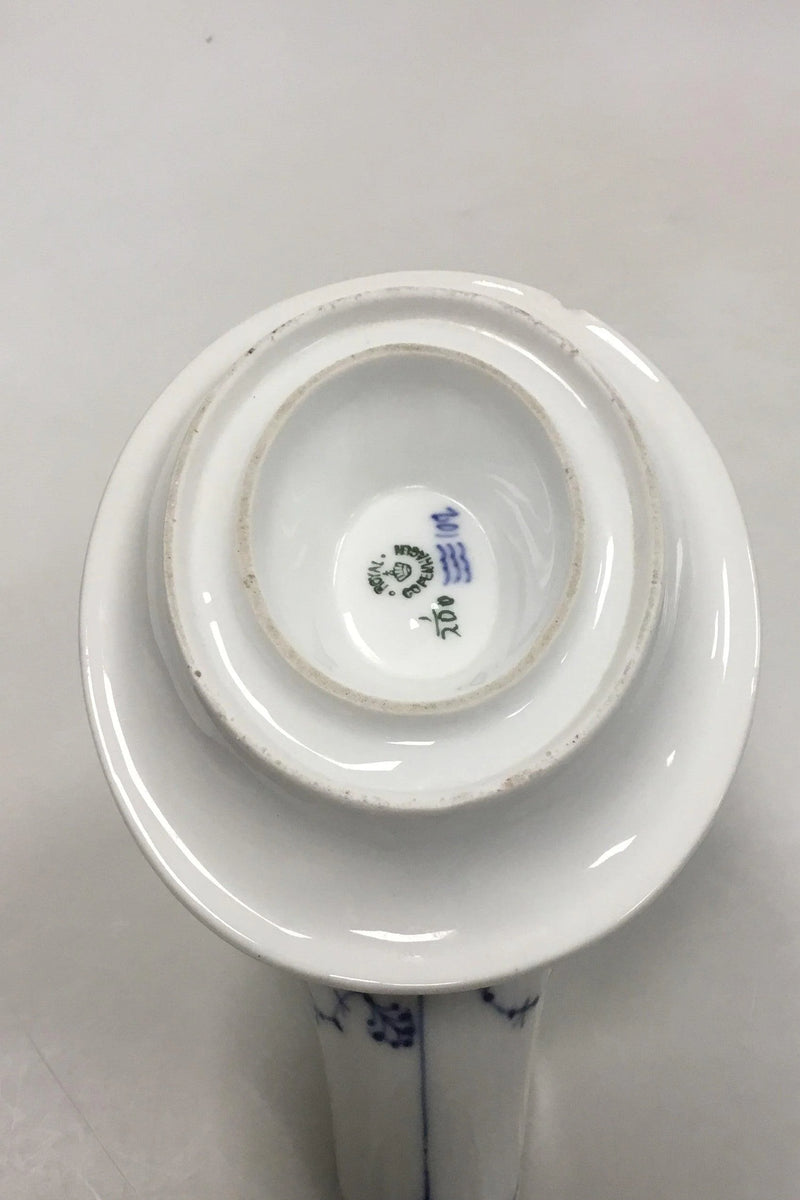 Royal Copenhagen Musselmalet Riflet Saucekande med Underskål No 200