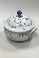 Royal Copenhagen Musselmalet riflet Rund Terrin No 223