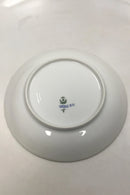 Royal Copenhagen Blaue geriffelte runde Schale Nr. 9