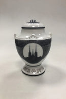 Royal Copenhagen Vase mit Deckel 8. April 1818-1918 Nr. 156