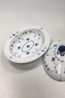 Royal Copenhagen Musselmalet Riflet Ovalt Lågfad No 280