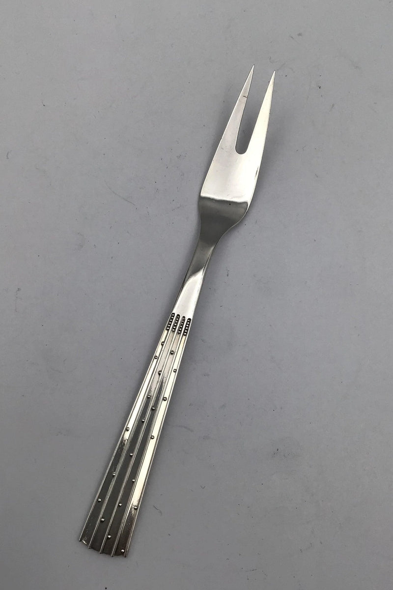 O. V.  Mogensen Sølv Champagne Pålægsgaffel (stor)