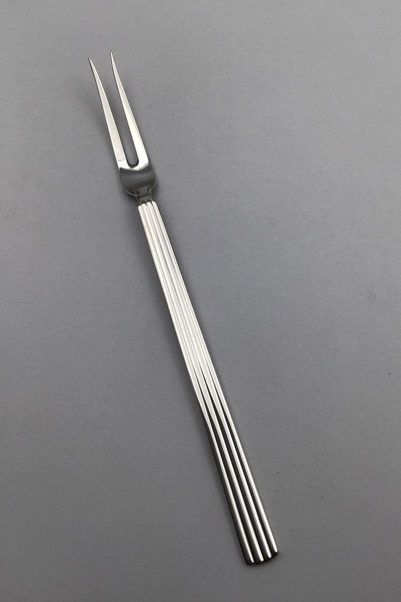 Georg Jensen Sterling Sølv Bernadotte Pålægsgaffel (stor) No. 145