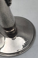 Georg Jensen Sterling Sølv Magnolia Lysestage (1925-1933)