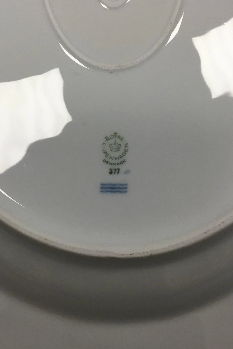 Royal Copenhagen Fairytale Grå Stort ovalt fad No 377