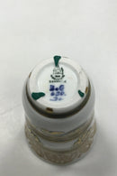 Bing og Grøndahl Unika Art Nouveau vase med gulddekoration