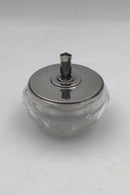 Georg Jensen Sterling Silver Lid and Baccarat Crystal Confiture Glass No. 134C
