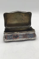 Sterling? Sølv Snustobak-æske