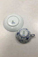 Royal Copenhagen Muschelmalet Riflet Teetasse Nr. 080/082