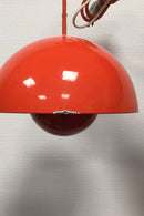 Verner panton Red/Orange Flowerpot