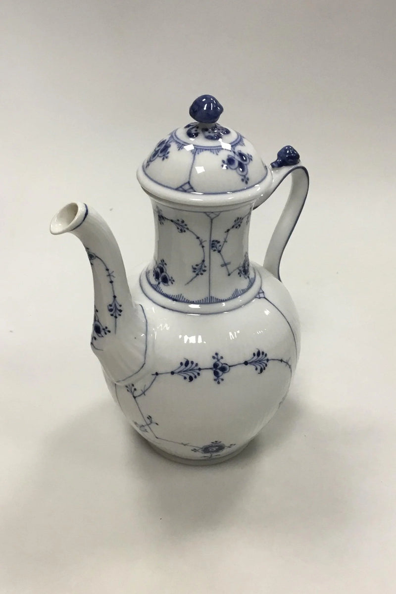 Royal Copenhagen Musselmalet Riflet Kaffekande No. 48