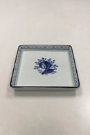 Royal Copenhagen Blå Tranquebar Lav Firkantet skål No 1791