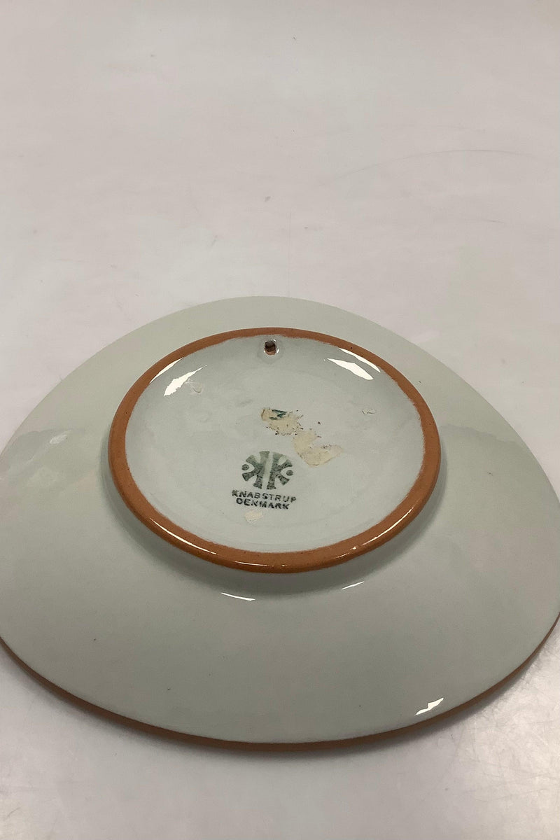 Knabstrup Platte med Storm P. Motiv og Vers