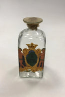 Holmegaard pharmacy jar with text TINCTURA STOMACHII from 1980