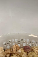 Royal Copenhagen Hvid Flora Danica Perlestel Oval Frugtkurv No 3536