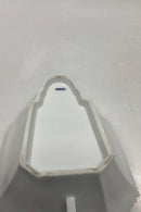 Royal Copenhagen Hvid Flora Danica Perlestel Assiet No 3544