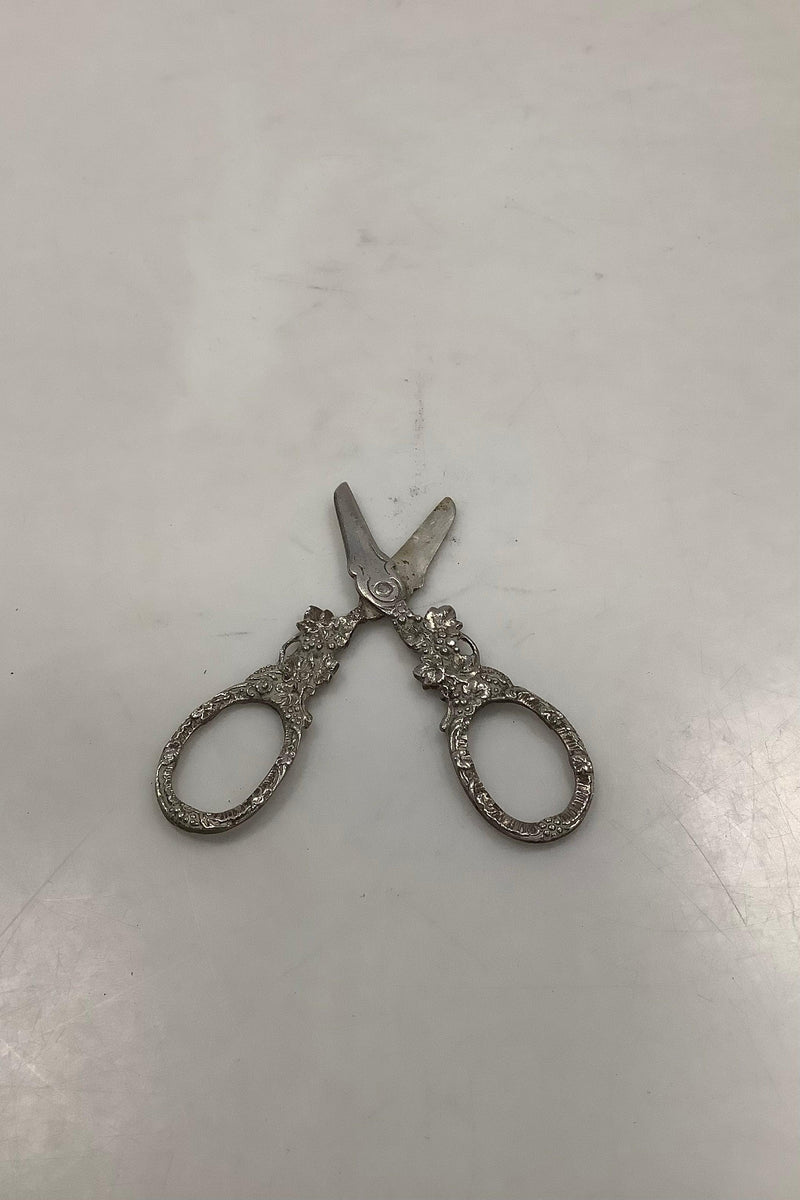 Ornamental Sølv Druesaks