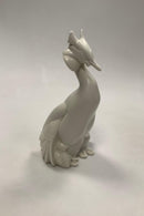 Bing og Grøndahl Figur Lappedykker med Ællinger af Armand Pedersen