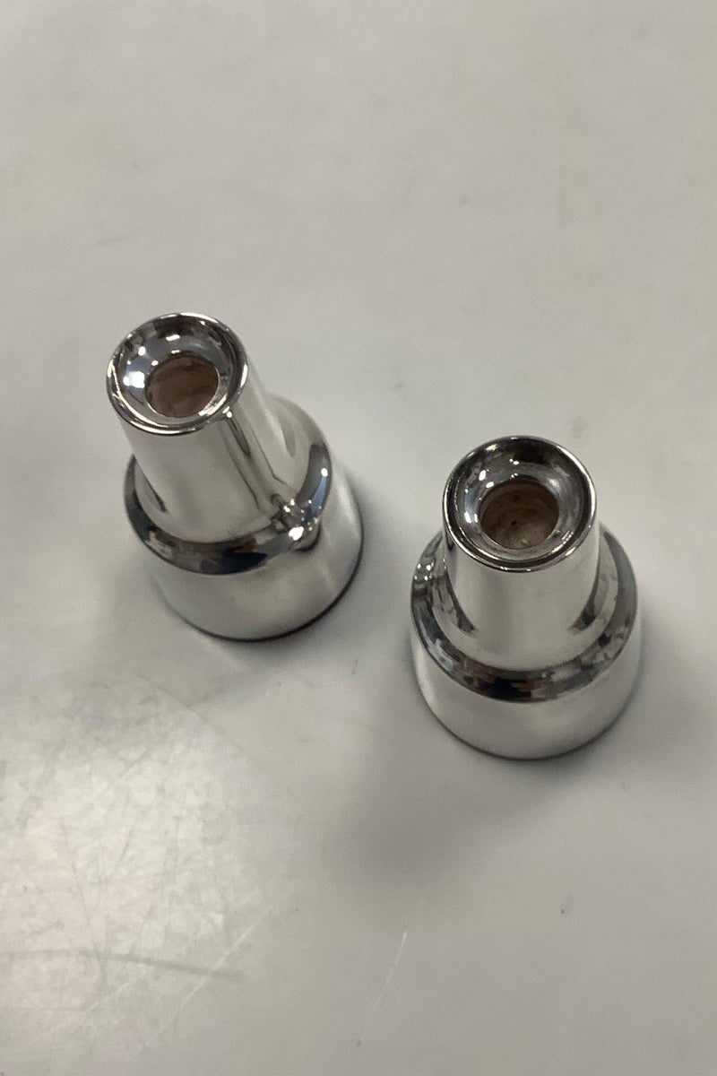 Par Cohr Moderne Sølv Plet Lysestager