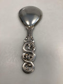 Dansk Sølv Servingsske af .C.I. Moinichen med Thor og midgaardsormen