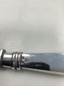 Hertz Sølv / Stål Lagkagekniv  Måler 25,6cm / 10.08 inch