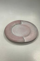 Bing og Grøndahl Stentøjsfad Unika af Jacqueline Poncelet (f. 1947 Liege i Belgien) fra 1985