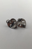 A. Michelsen Sterling Sølv Øreclips