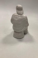 Michael Andersen Hvid Stentøjsfigur af Fisker No 4852