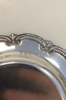 Flaschentablett in versilbert / Neusilber