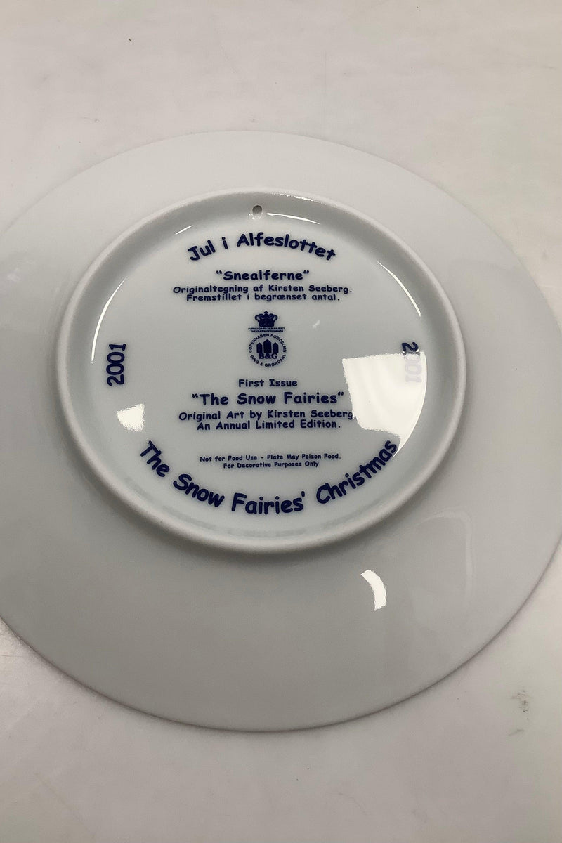 Bing og Grøndahl Snow Fairies Juleplatte 2001